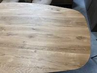 Ovaal tafel massief eik - afbeelding 4 van  4