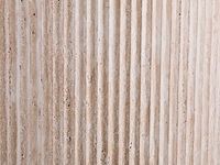 Ovale eettafel lagos - 200x100x76cm - travertin - afbeelding 7 van  7