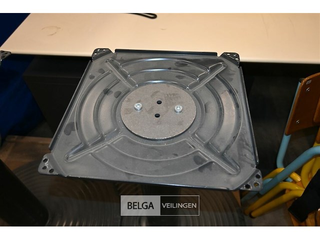 Ovale houten tafel op 2 poten - afbeelding 4 van  5