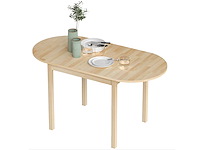 Ovale opklapbare eettafel - afbeelding 3 van  8