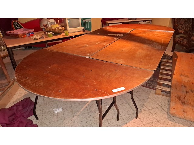 Ovale tafel - afbeelding 1 van  1