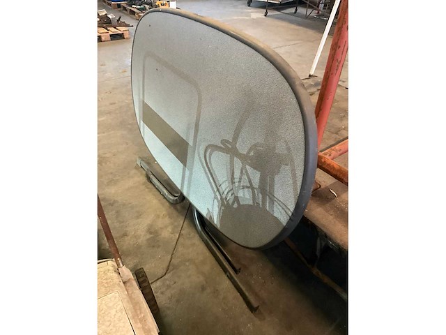 Ovale tuintafel mecalit - afbeelding 3 van  9