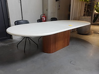Ovalen eettafel - afbeelding 3 van  4