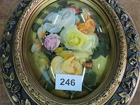 Ovalen kader bol glas - afbeelding 1 van  3