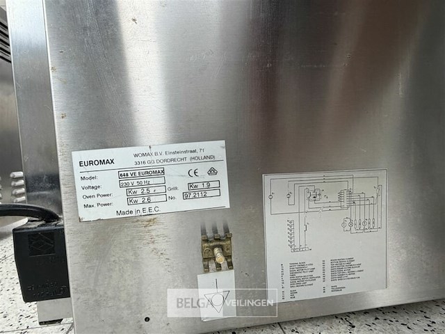Oven euromax - afbeelding 5 van  6
