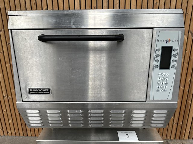 Oven turbochef c3/c + rvs onderstel - afbeelding 3 van  10