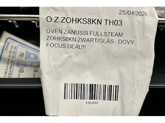 Oven zanussi - afbeelding 7 van  7