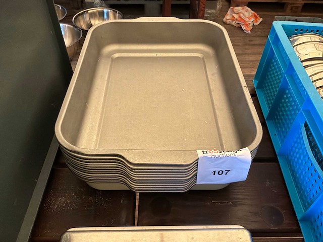 Ovenschaal metaal (13x) - afbeelding 1 van  2