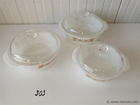 Ovenschotels fire king. 3 stuks - afbeelding 3 van  3