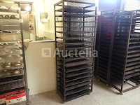 Oventrolley met plaat 60x40 cm (4 kanten) - afbeelding 1 van  6