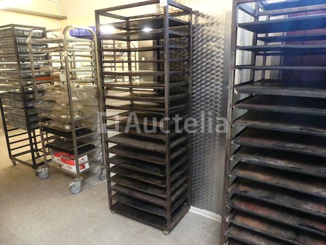 Oventrolley met plaat 60x40 cm (4 kanten) - afbeelding 4 van  6