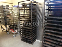 Oventrolley met plaat 60x40 cm (4 kanten) - afbeelding 4 van  6