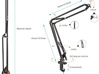 Overhead statief voor dslr-camera's - afbeelding 3 van  3