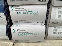 Overig hygiene uitrusting latex handschoenen (11x) - afbeelding 2 van  3