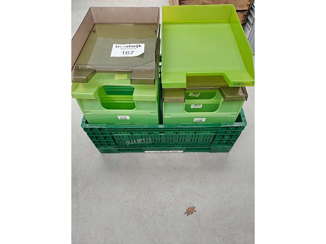 Overige kantoorartikelen: klasseerbakjes (16x) - afbeelding 2 van  3