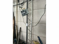 Overige lichttechniek- alu profiel met 2 x halogeenlamp