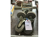 Overige magazijninventaris partij zwenkwielen - afbeelding 1 van  1