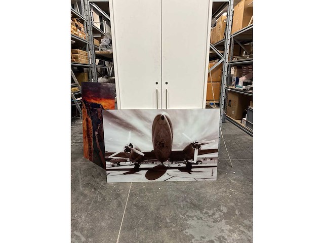 Overige woonaccessoires kader vliegtuig - afbeelding 1 van  2