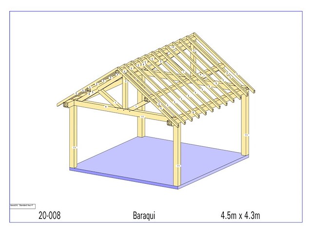 Overkapping, baraqui - afbeelding 8 van  12