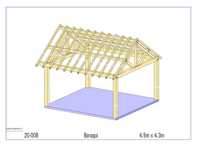 Overkapping, baraqui - afbeelding 6 van  12