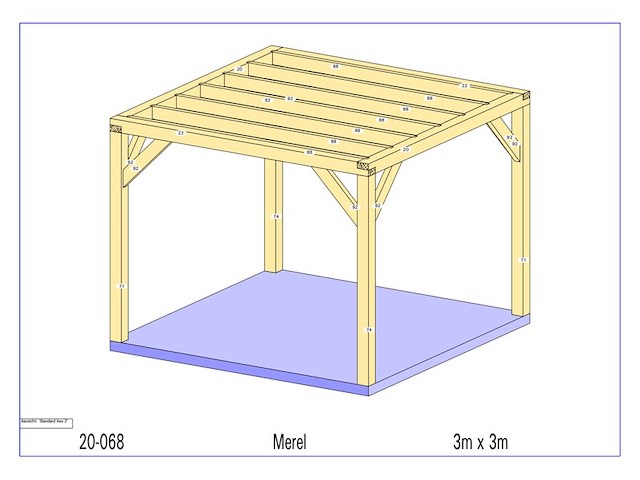Overkapping, merel - afbeelding 4 van  11