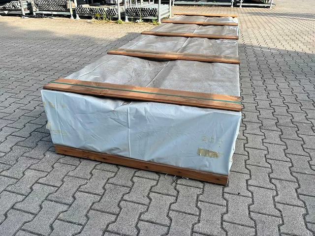 Overkapping oslo l type 1 478x380x272cm tuindeco - afbeelding 4 van  6