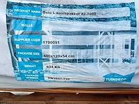 Overkapping oslo l type 1 478x380x272cm tuindeco - afbeelding 6 van  6