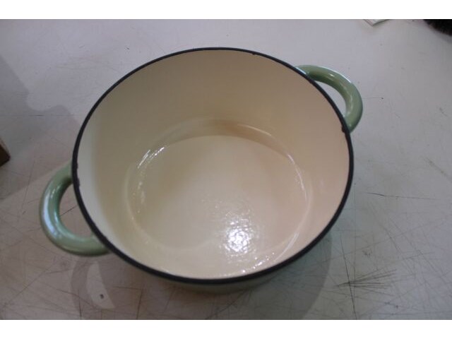 Overmont geëmailleerde gietijzeren braadpan (4,5 liter) - afbeelding 2 van  5