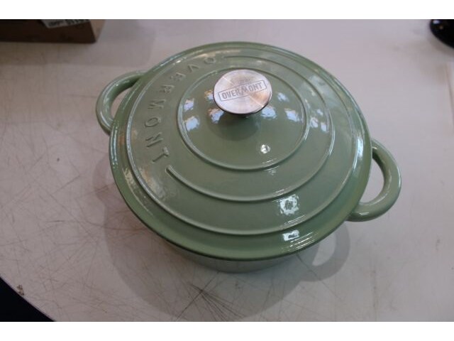Overmont geëmailleerde gietijzeren braadpan (4,5 liter) - afbeelding 5 van  5