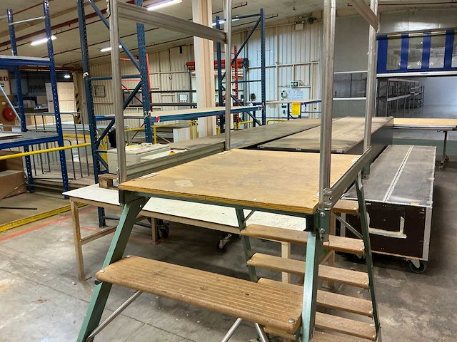 Overtoom bordestrap mobiel ladder en trap - afbeelding 4 van  9