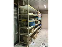 Overtoom metalen wandrek (2x) - afbeelding 2 van  5