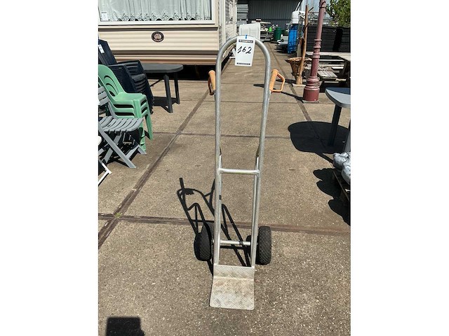 Overtoom steekwagen + 3 pvc trapjes - afbeelding 2 van  3