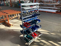 Overtoom verrijdbare bakkenstelling met inhoud - afbeelding 1 van  5