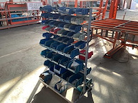 Overtoom verrijdbare bakkenstelling met inhoud - afbeelding 2 van  5