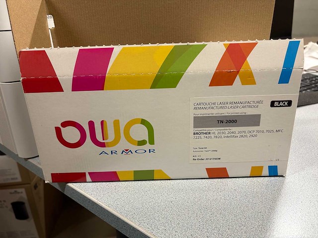 Owa armor - tn-2000 - tonercartridge - various printers and copiers (4x) - afbeelding 2 van  2