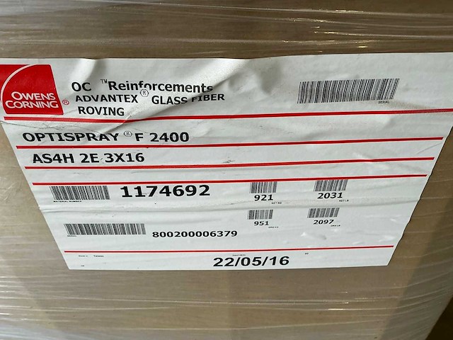 Owens corning optispray f2400 polyester laminaat hars - afbeelding 3 van  4