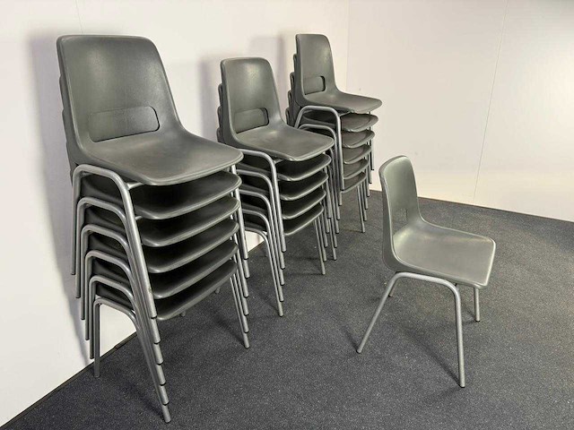 O.winkler - bali - kantinestoel - canteen chair (18x) - afbeelding 2 van  6