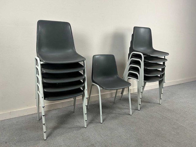 O.winkler - olympia - kantinestoel - canteen chair (11x) - afbeelding 3 van  4