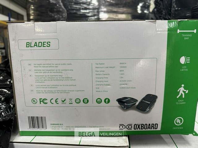 Oxboard blades / 36 dozen (=36 paar) - afbeelding 10 van  11