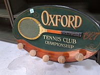 Oxford tennisclub kapstok - afbeelding 1 van  1