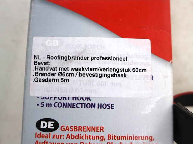 Oxyturbo roofingbrander (x5) - afbeelding 4 van  4