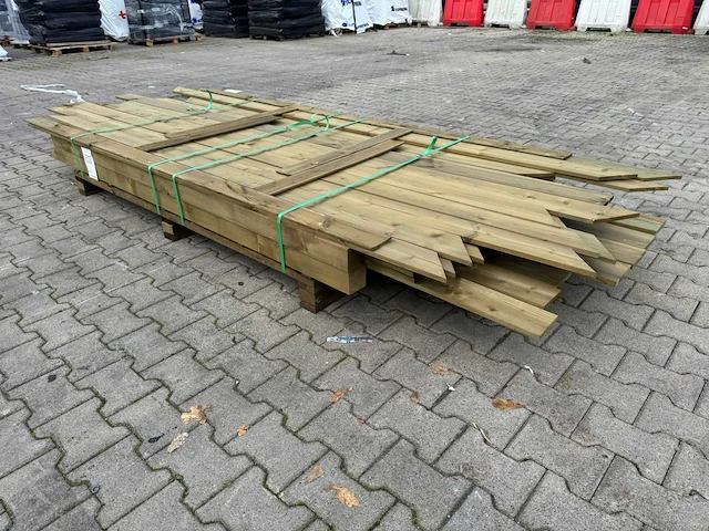 P020829 - prieel econoom vuren groen geïmpregneerd - afbeelding 8 van  14