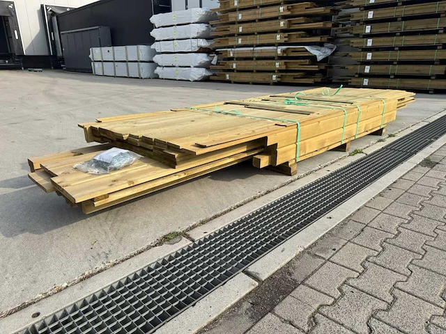 P068903 - prieel modern groot vuren groen geïmpregneerd - afbeelding 16 van  17