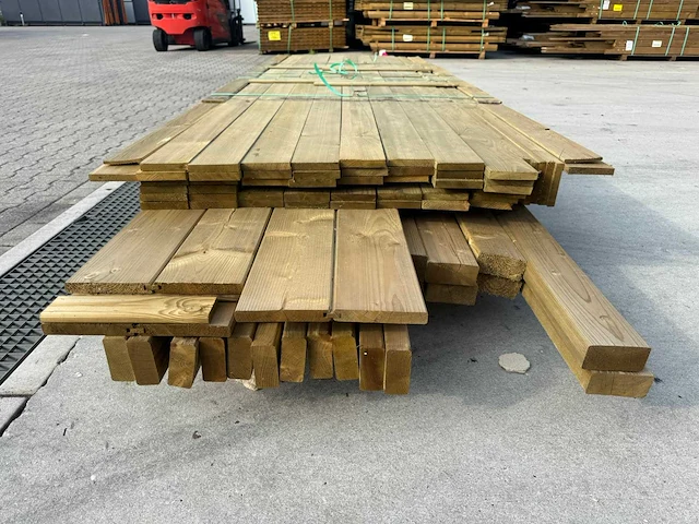 P068903 - prieel modern groot vuren groen geïmpregneerd - afbeelding 15 van  17