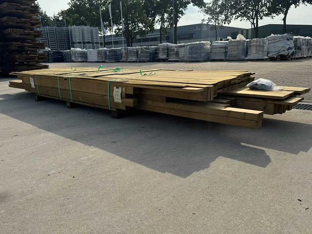 P068903 - prieel modern groot vuren groen geïmpregneerd - afbeelding 11 van  17