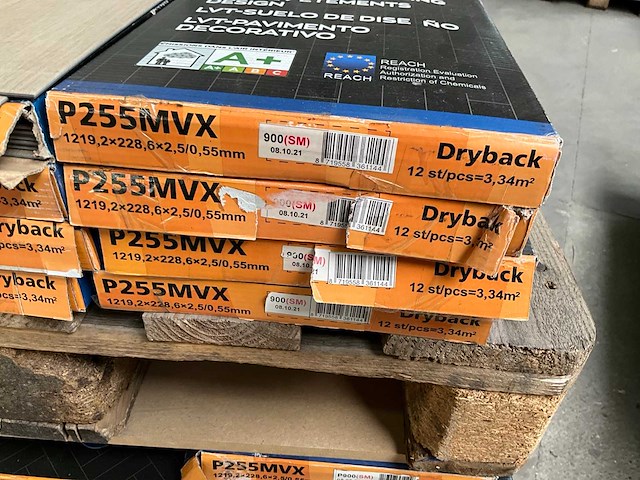 P255mvx dryback pvc designvloer totaal 146,96 m² - afbeelding 6 van  8