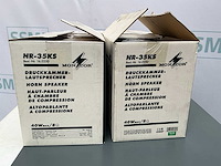 Pa-by monacor - nr-35ks - hoornluidspreker (4x) - afbeelding 5 van  5