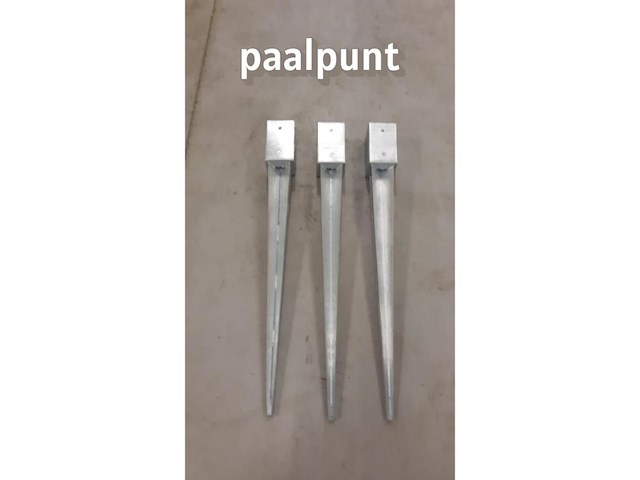 Paalpunt 3x - afbeelding 1 van  1