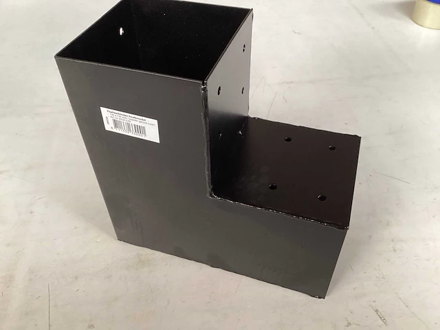 Paalverbinder hoekmodel, 120x120mm (9x) - afbeelding 1 van  3