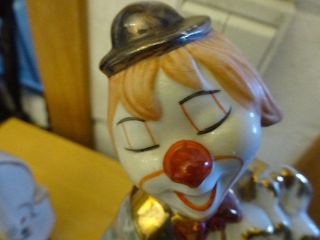 Paar clowns h22 - afbeelding 2 van  2